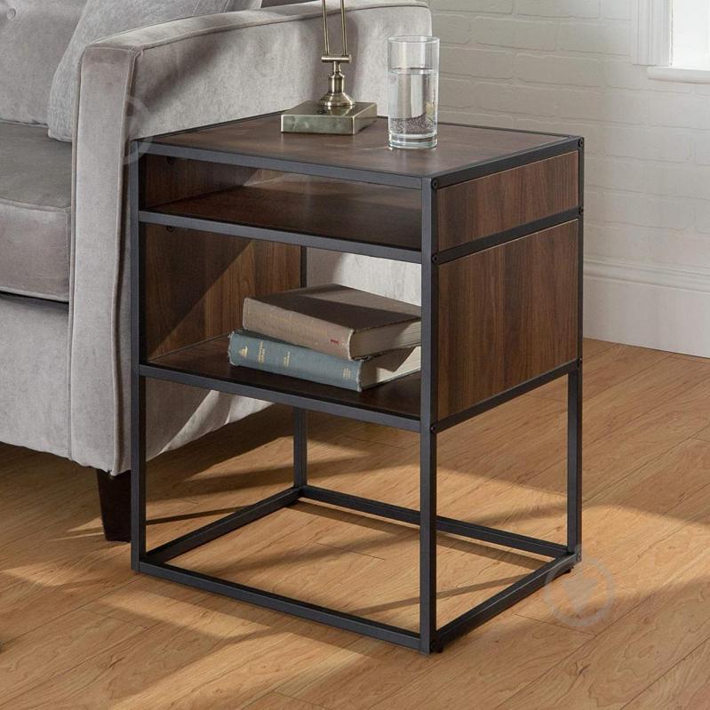 Тумба прикроватная GoodsMetall металлическая в стиле Лофт 600х500х400 Т140 Тумба прикроватная GoodsMetall металлическая в стиле Лофт 600х500х400 Т140