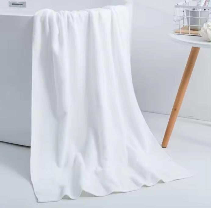 Рушник банний Organic Lux 140х70 см Білий (RBathWhiteORGANIC_Lux) - фото 4 Рушник банний Organic Lux 140х70 см Білий (RBathWhiteORGANIC_Lux) - фото 4