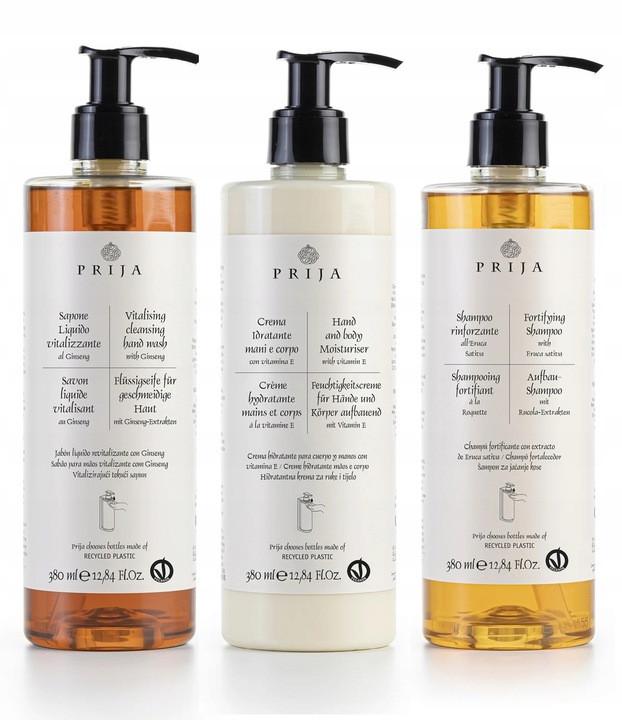Набір косметики для ванни та душу для SPA PRIJA 380 мл 3 пр. (2768804617)
