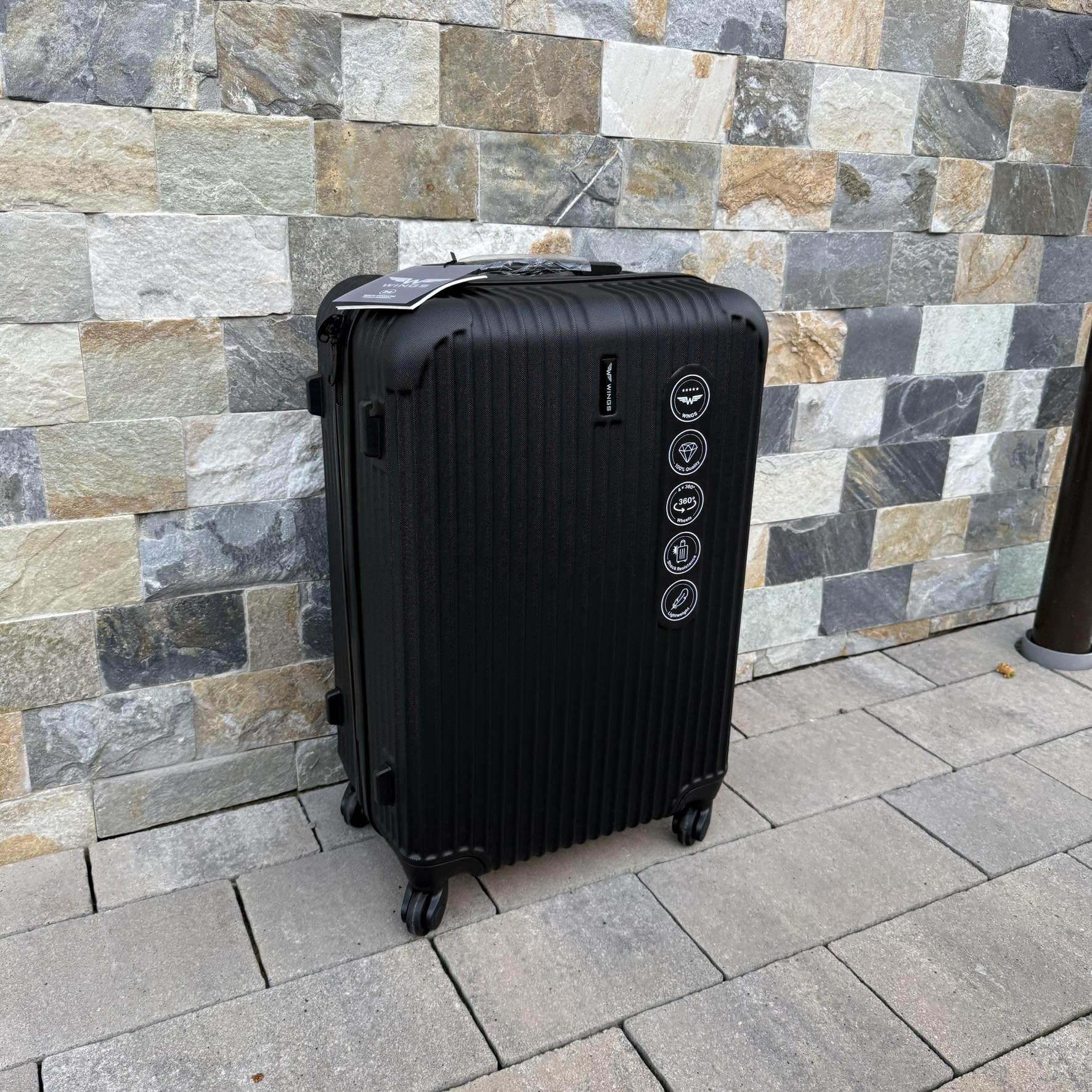 Валіза Wings TR058 дорожня M Чорний (30631211) - фото 4 Валіза Wings TR058 дорожня M Чорний (30631211) - фото 4