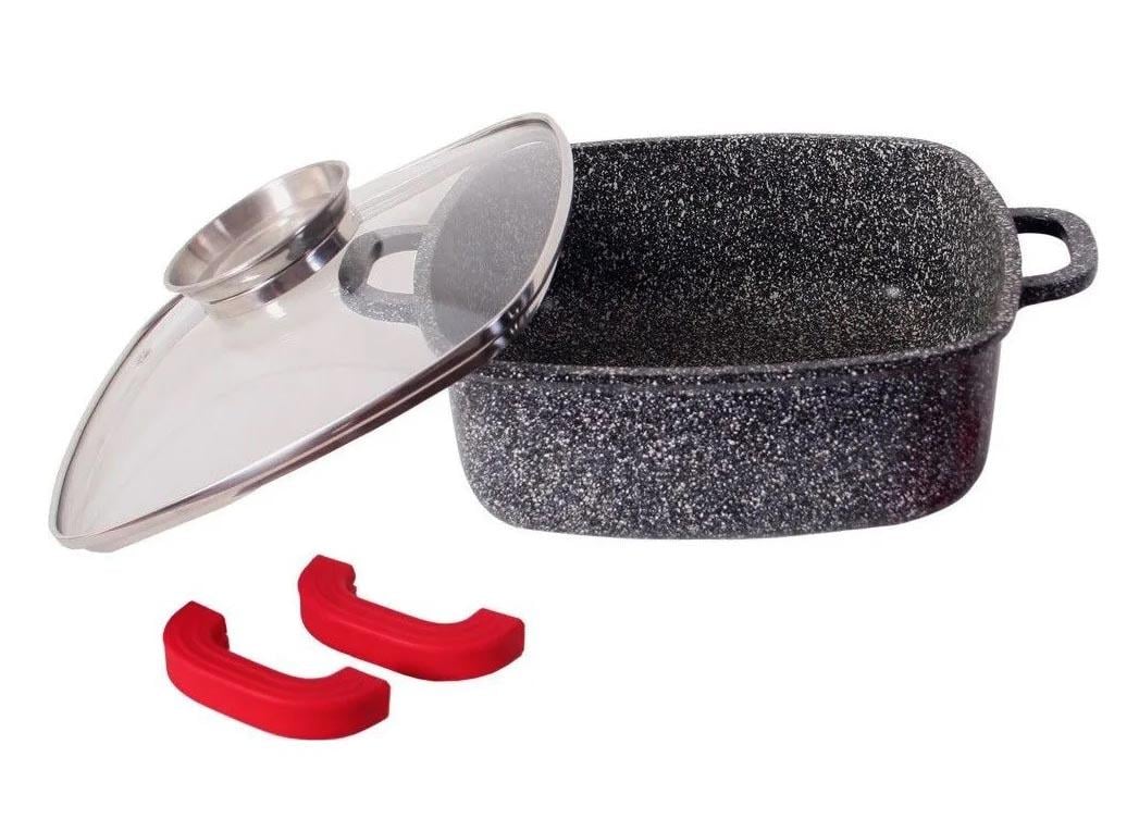 Каструля з антипригарним покриттям Bohmann BH-2428 MRB з кришкою (1683852154) - фото 2 Каструля з антипригарним покриттям Bohmann BH-2428 MRB з кришкою (1683852154) - фото 2