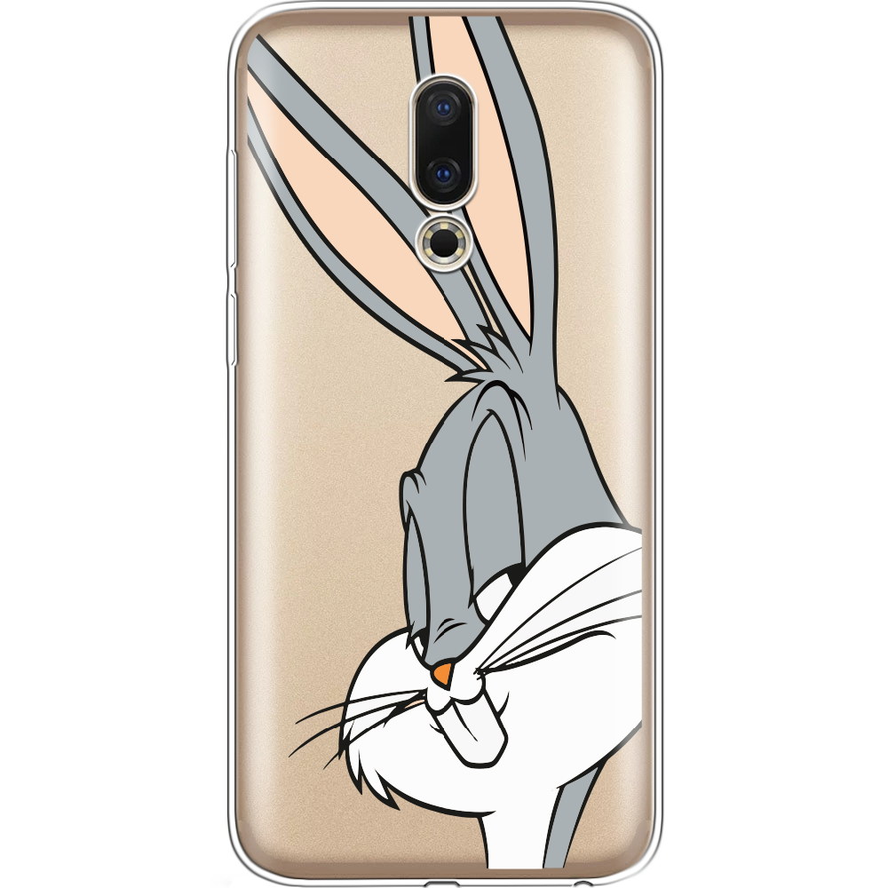 Чехол BoxFace Meizu 16 / 16X Lucky Rabbit Прозрачный силикон (35176-bk81-35176)