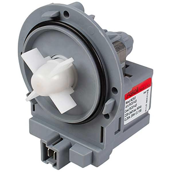 Насос насос Askoll RC0143 25 Вт M253 контакты спаренные спереди для стиральной машины Whirlpool 481281719156