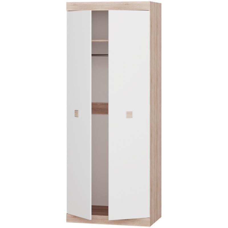 Спальня Соната Еверест Комплект 10 модульна 5 елементів Дуб сонома/Білий (DTM-2605) - фото 6 Спальня Соната Еверест Комплект 10 модульна 5 елементів Дуб сонома/Білий (DTM-2605) - фото 6