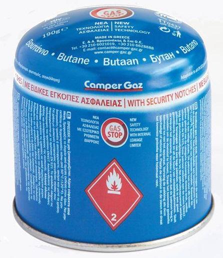 Балончик газовий пробивний Camper Gaz 190 г (401082) Балончик газовий пробивний Camper Gaz 190 г (401082)