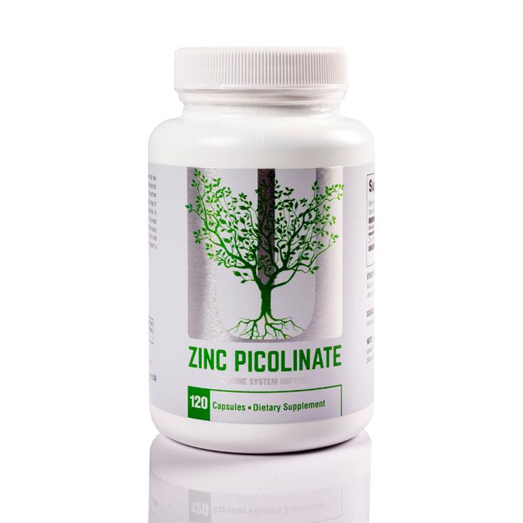 Микроэлемент Цинк для спорта Universal Nutrition Naturals Zinc Picolinate 120 Caps