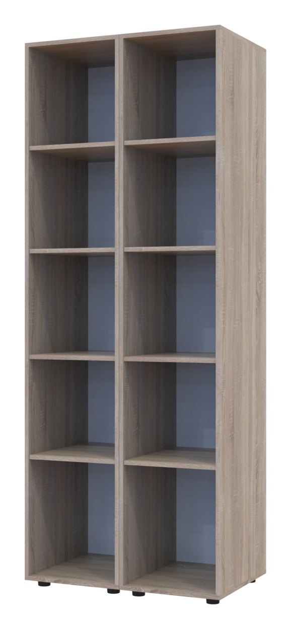 Шкаф распашной для одежды Doros Гелар 2 шт. 78х49,5х203,4 см 2 Зеркала/Сонома - фото 3 Шкаф распашной для одежды Doros Гелар 2 шт. 78х49,5х203,4 см 2 Зеркала/Сонома - фото 3