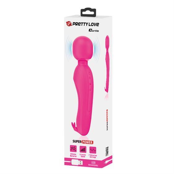 Вібратор Pretty Love Curtis Massager Pink (6603BW-055014-1)