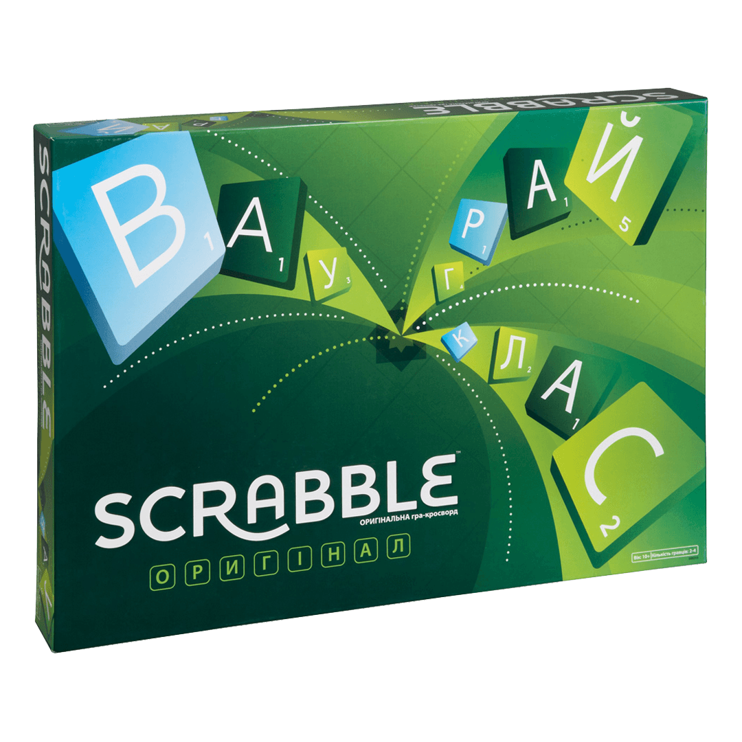 Настільна гра "Scrabble Скраббл" (1434639485)
