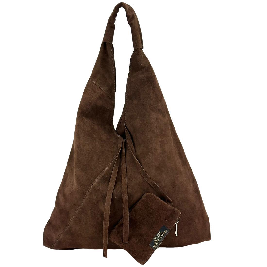 Жіноча сумка шопер Royal Bag F-IT-7625DB-D Коричневий (8054)