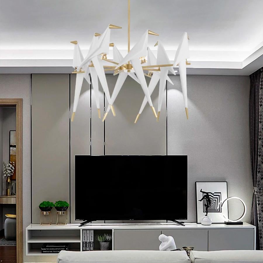 Люстра-композиція з восьми птахів (AS 145/8) - фото 3 Люстра-композиція з восьми птахів (AS 145/8) - фото 3