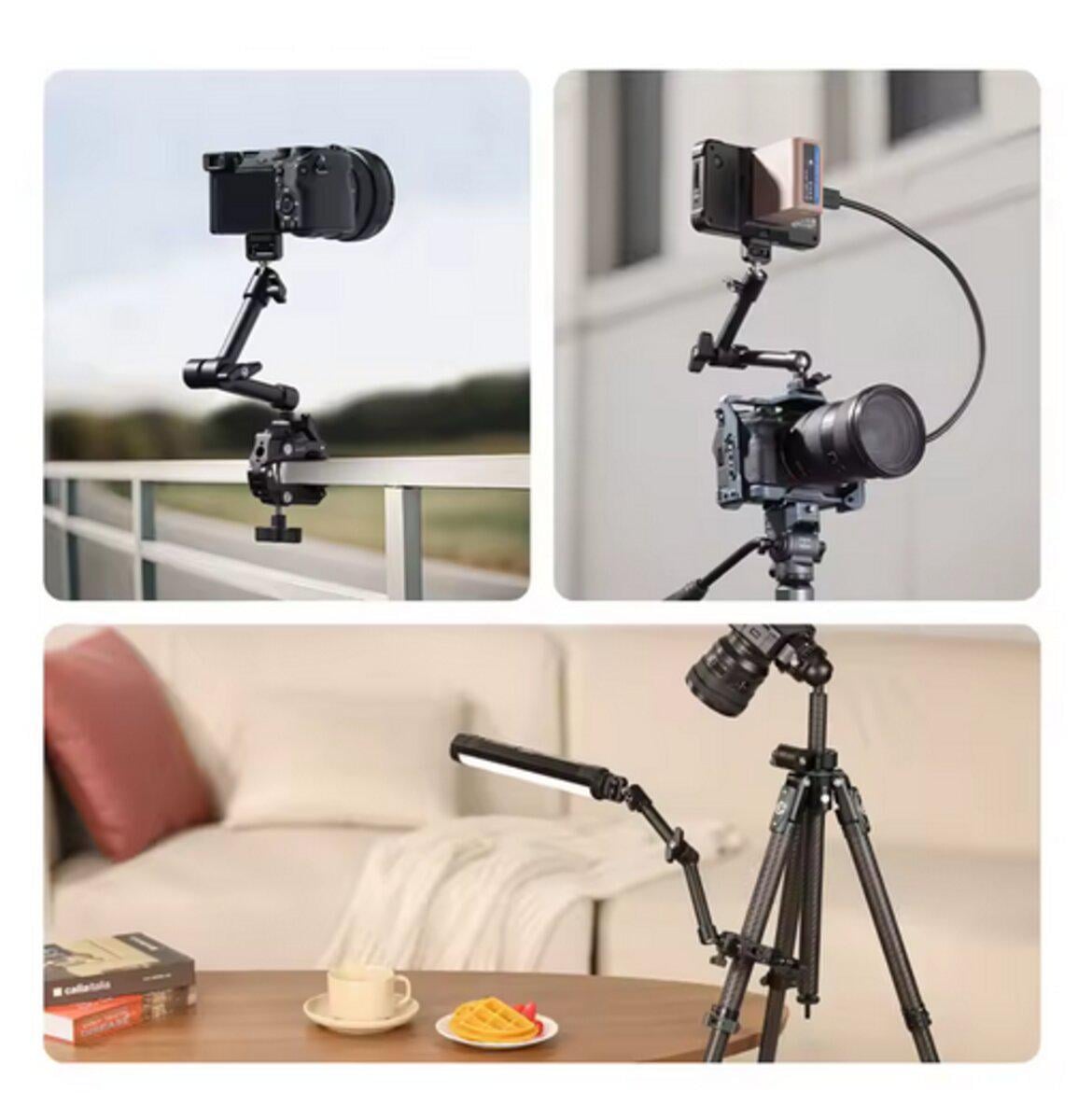 Штатив-тримач для камери Ulanzi HD02 10" Magic Arm Kit 1/4" Black (T098) - фото 6
