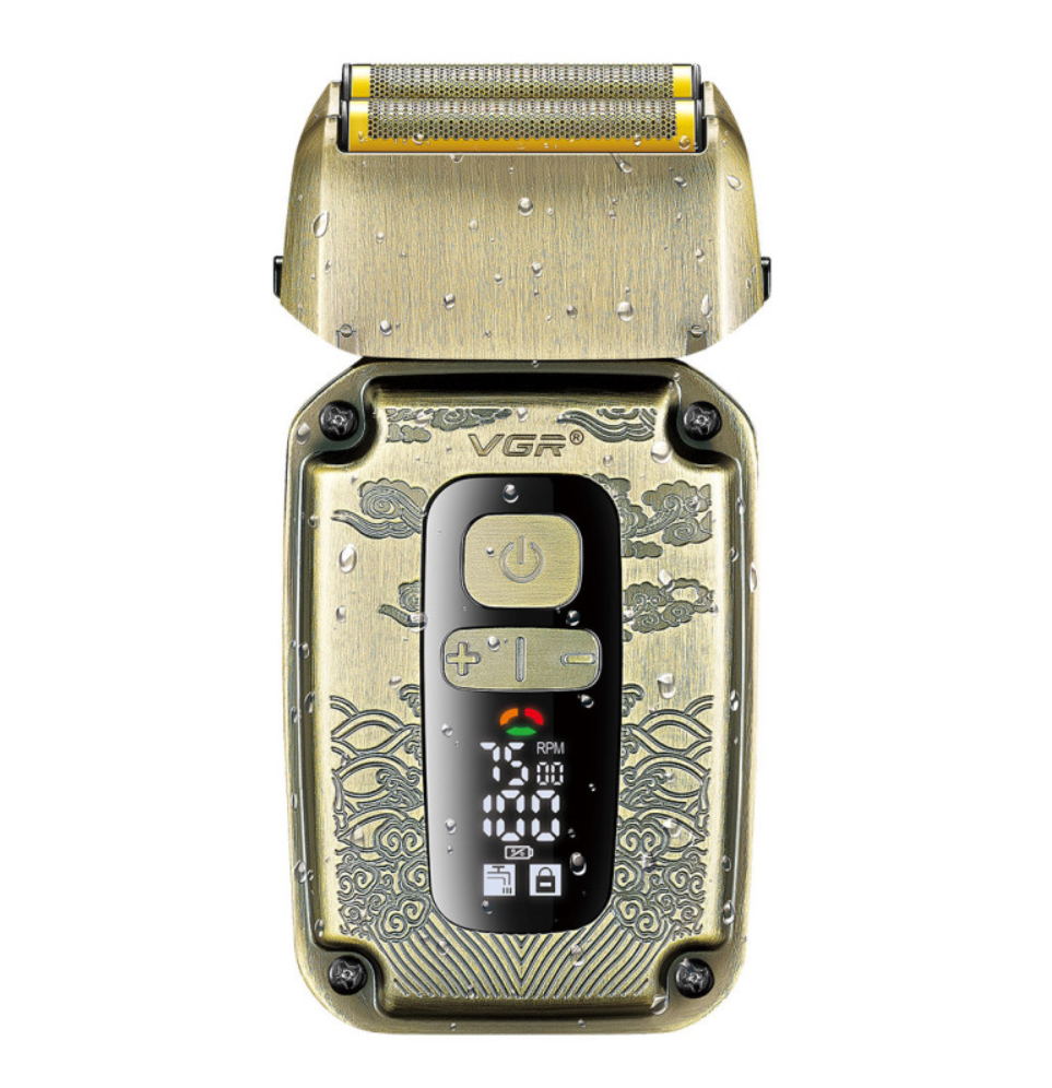 Электробритва аккумуляторная VGR из нержавеющей стали (V-337)