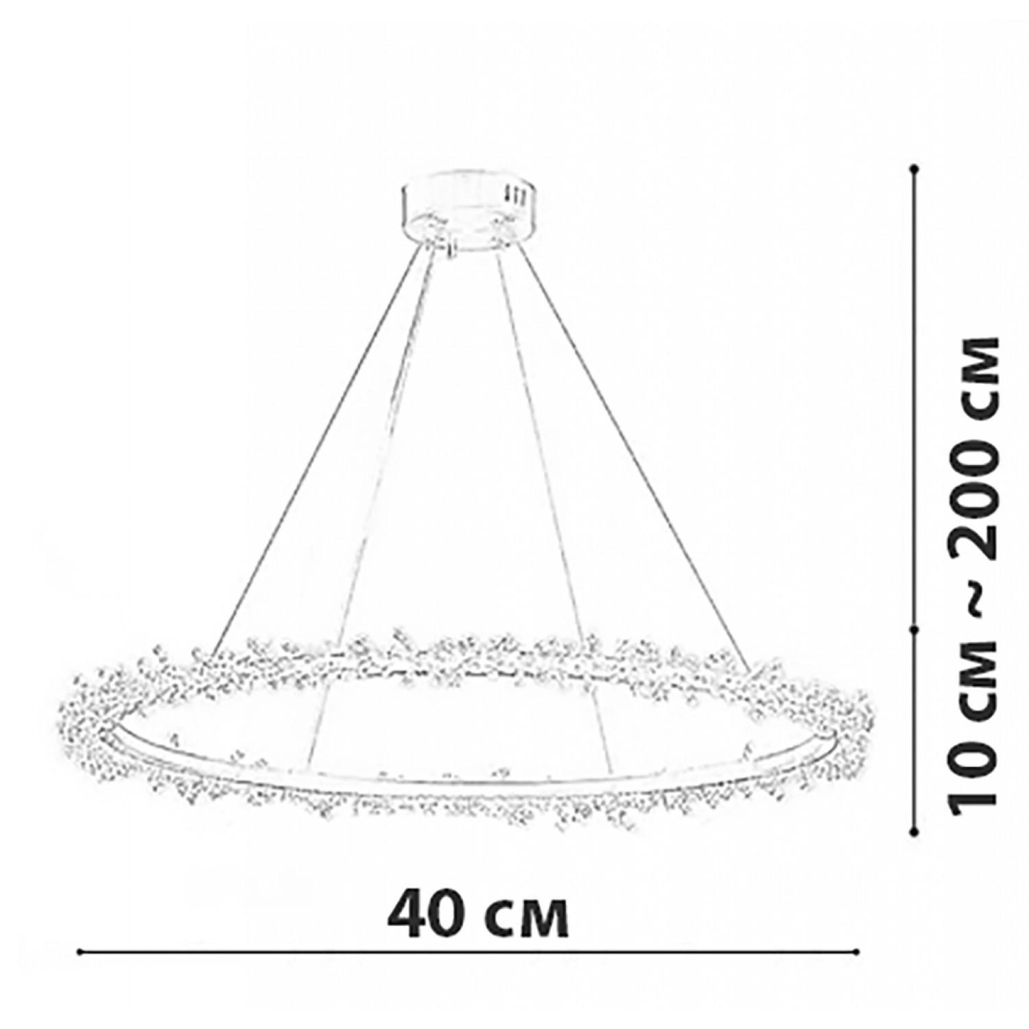 Люстра Friendlylight Thera S Brass (FL5066) - фото 5 Люстра Friendlylight Thera S Brass (FL5066) - фото 5