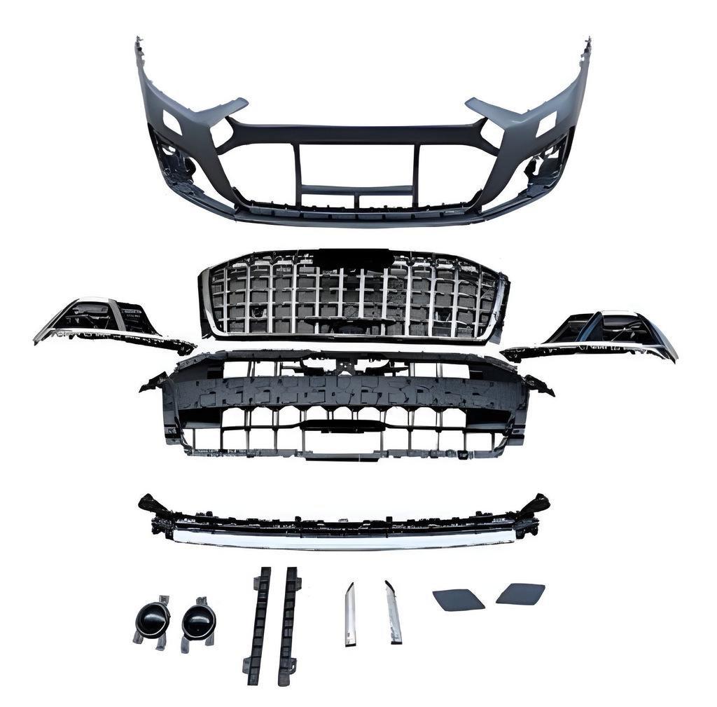 Рестайлинговый бампер Horch GT Tuning для Audi A8 2018-разные материалы под покраску