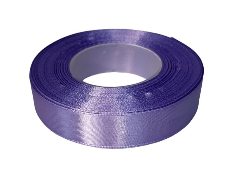 Лента для упаковки атласная 2 см 23 м Сиреневый (14837) Лента для упаковки атласная 2 см 23 м Сиреневый (14837)