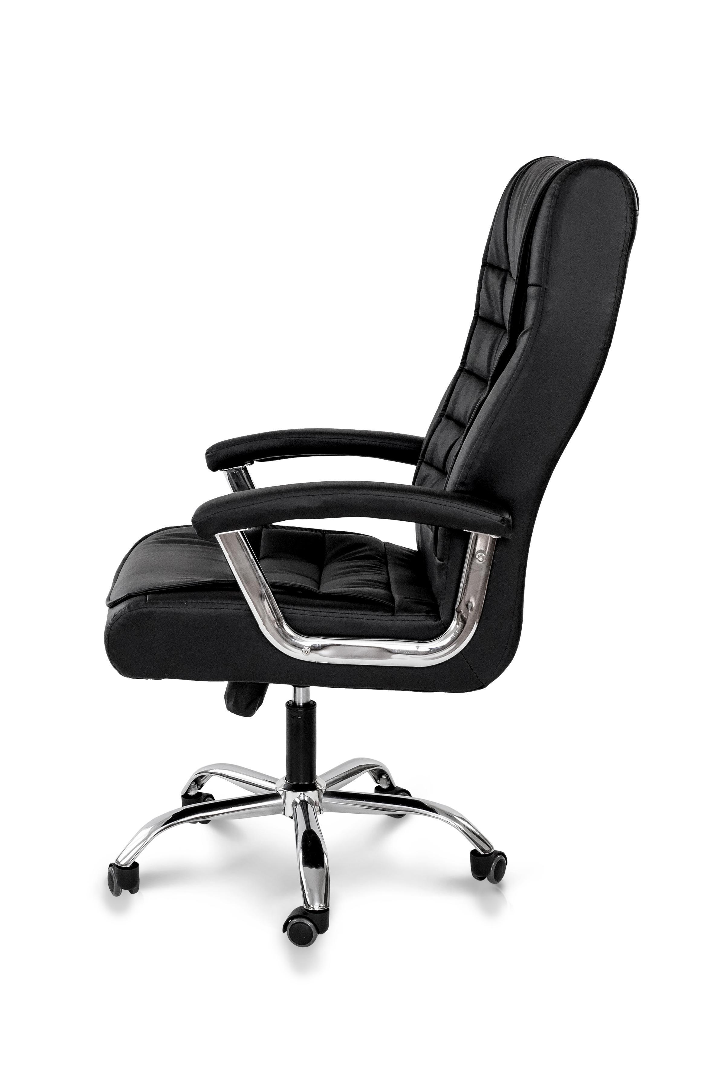 Офисное кресло Мікс Меблі Пиксель 510x1120x480 мм Черный (GAА0055906) - фото 3