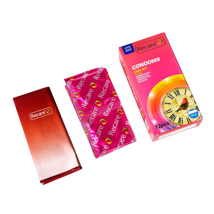 Презервативы Recare Delay Candy Condoms пролонгирующий эффект конфетный аромат 12 шт. - фото 3