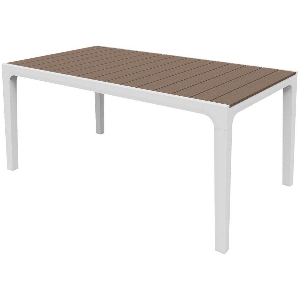 Стіл садовий Keter Harmony Білий/Капучино (230684)