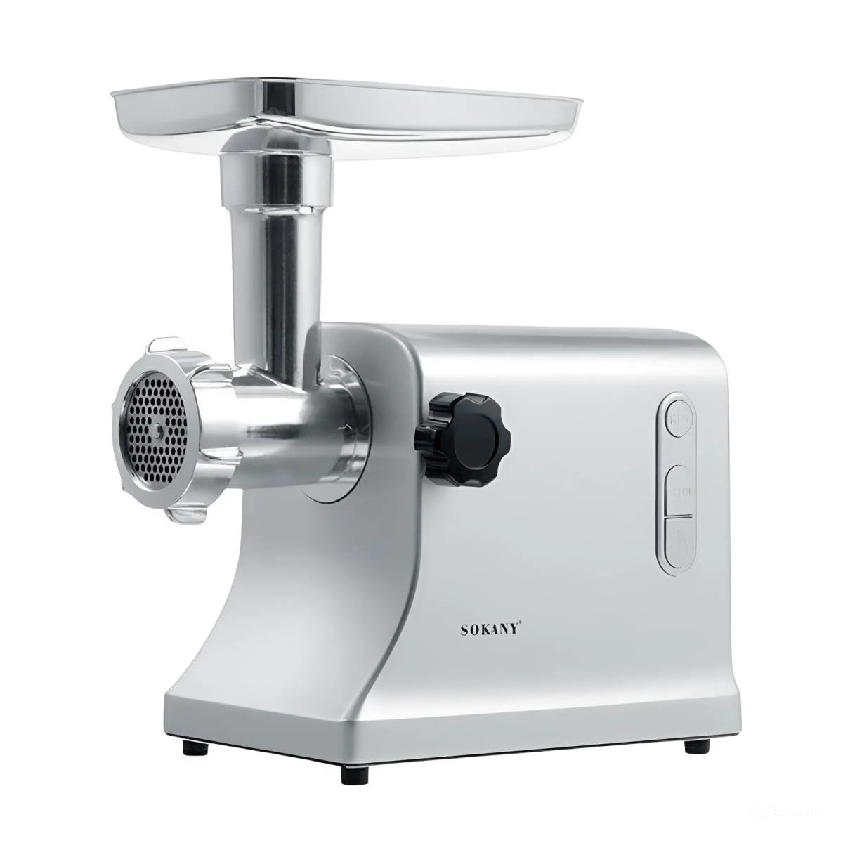 Мясорубка электрическая Sokany SK-094 со сменными решетками 3200 Вт Стальной (27968249)