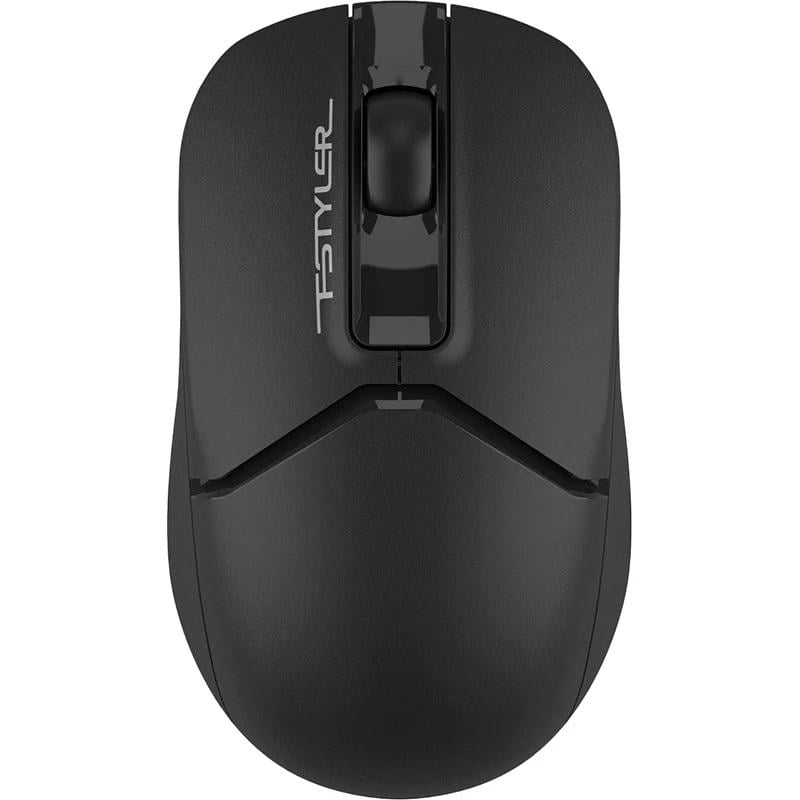 Мышь беспроводная A4Tech FG12 2.4GHz оптический сенсор 1200 DPI от батарейки Черный (29702106)