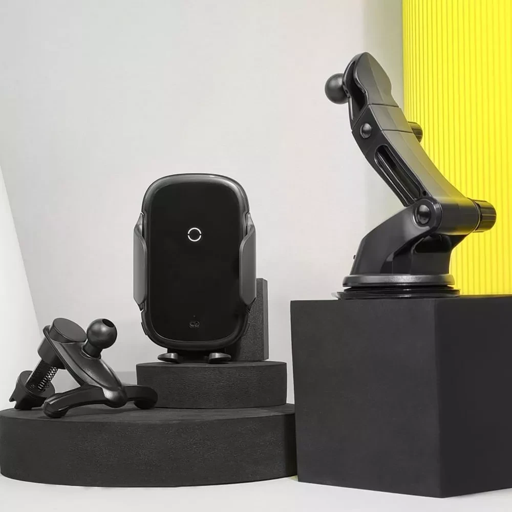 Держатель автомобильный BASEUS с беспроводной зарядкой Light Electric 15 W - фото 5 Держатель автомобильный BASEUS с беспроводной зарядкой Light Electric 15 W - фото 5