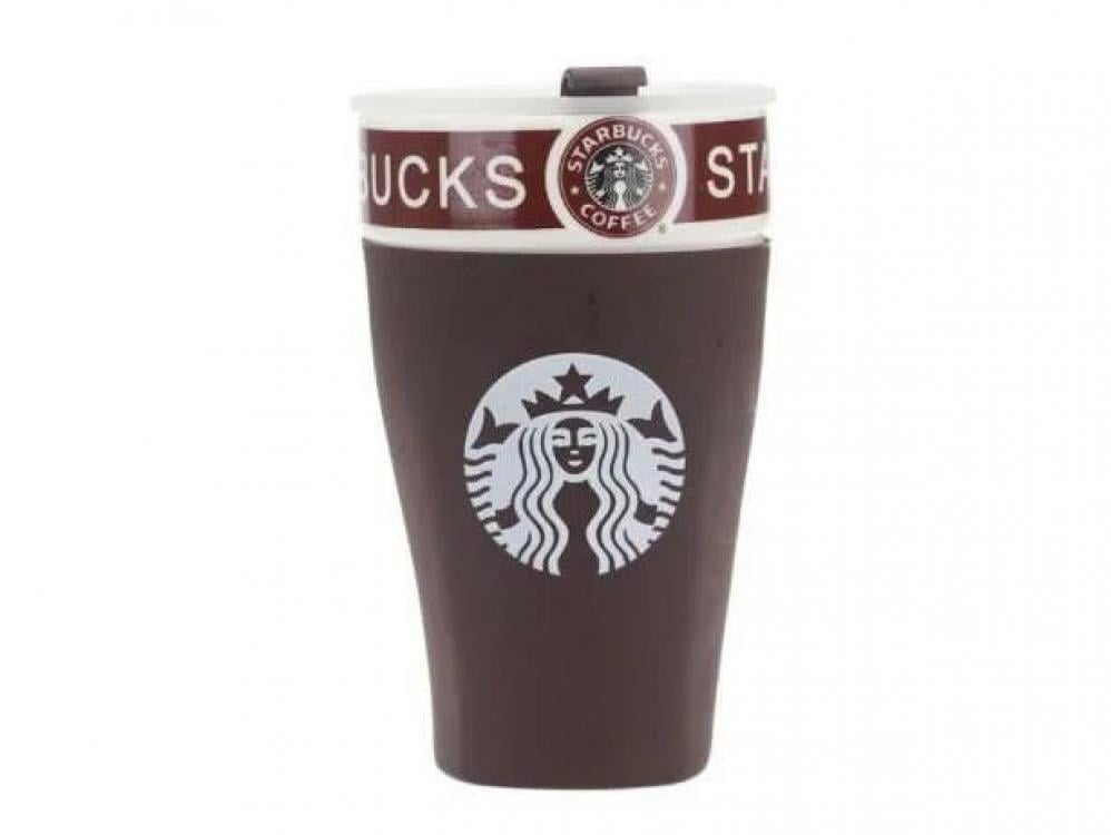Чашка керамічна Starbucks 450 мл Коричневий Чашка керамічна Starbucks 450 мл Коричневий