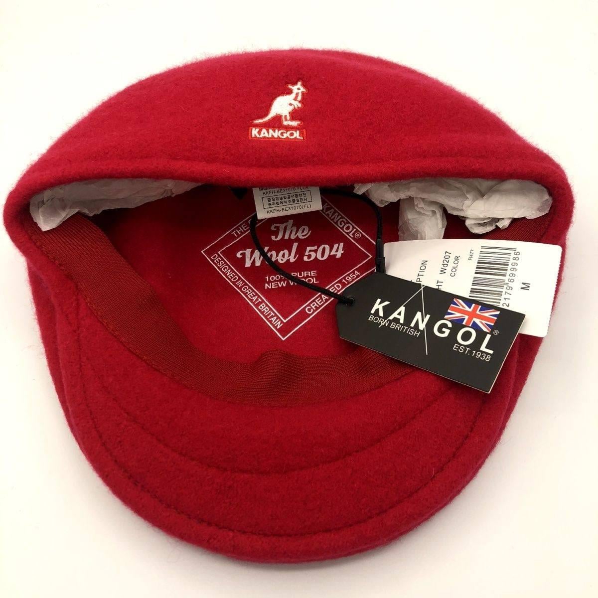 Кепка берет Kangol теплая М Красный (38132802)