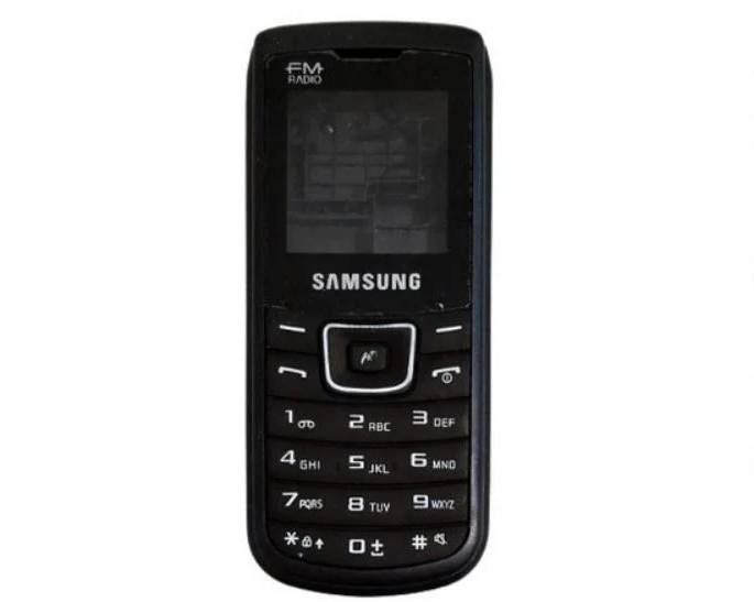 Корпус для мобильного телефона Samsung E1100 с клавиатурой Черный (000014919)