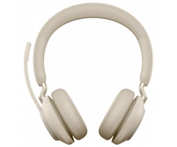 Наушники Jabra Evolve2 65 USB-A MS Stereo Beige (26599-999-998) - фото 2