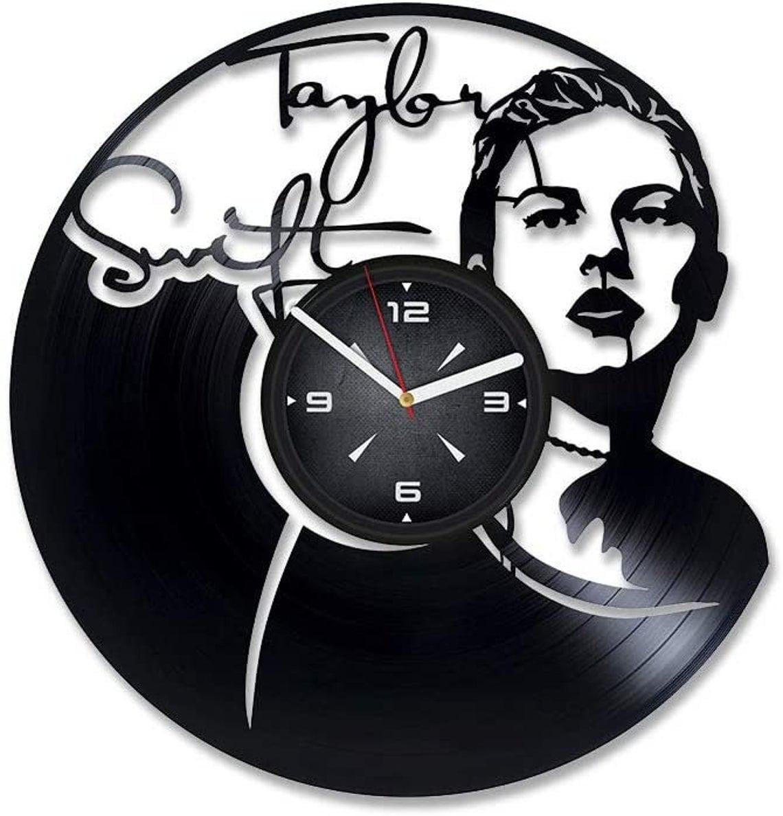Часы настенные Тейлор Свифт 2953 из виниловой пластинки