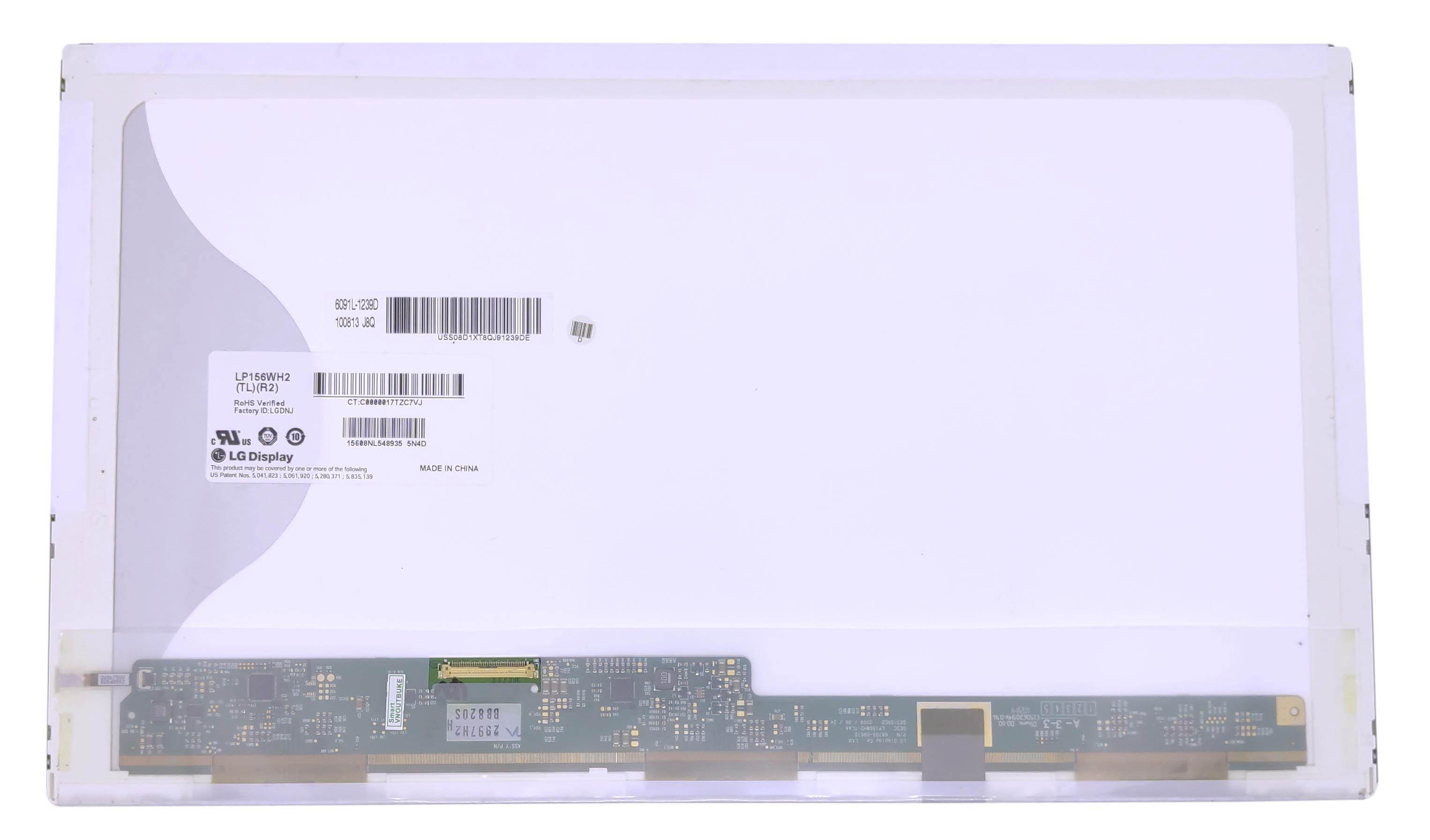 Матрица для ноутбука 15,6" Normal 40 pin слева 1366x768 LED без крепления глянцевая для LG/Philips LP156WH2 TL R2
