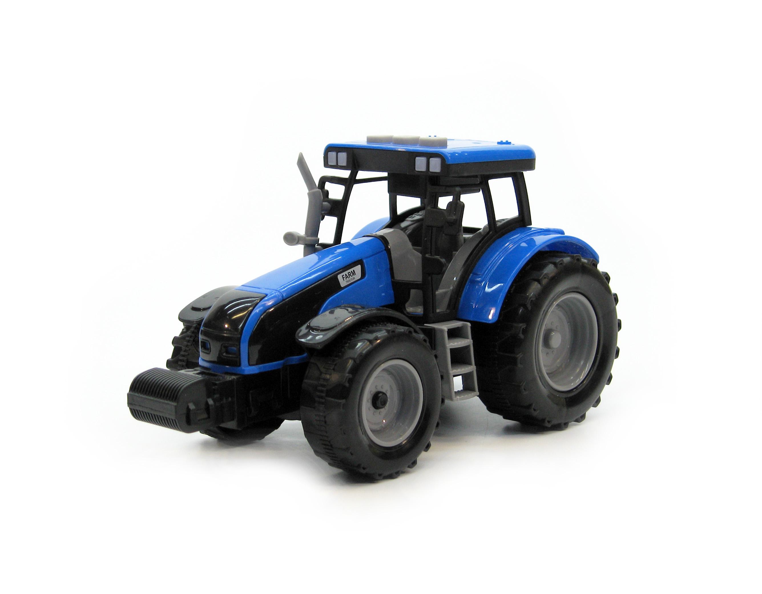 Машина трактор 550-45J Синій