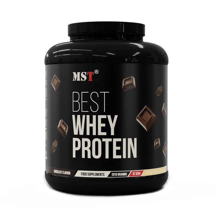 Протеин сывороточный MST Best Whey Protein + Enzyme 2,01 кг Шоколад