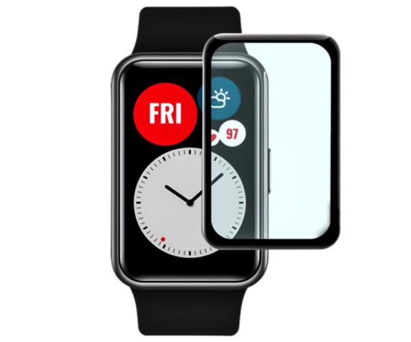 Защитное стекло противоударное SoftGlass Full Cover P ммA для Huawei Watch Fit 2 Black Защитное стекло противоударное SoftGlass Full Cover P ммA для Huawei Watch Fit 2 Black