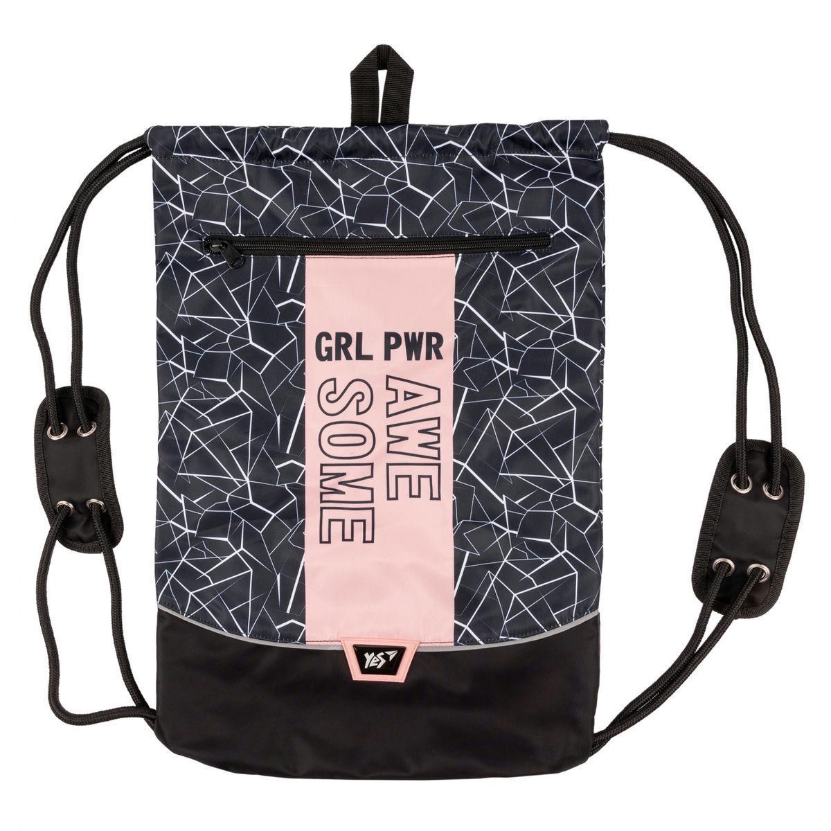 Сумка для обуви YES Awesome 50x34 см Черный (559715)