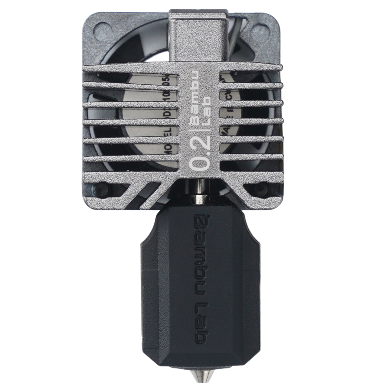 Хотэнд в сборе из нержавеющей стали для Bambu Lab P1 Series Complete Hotend 0.2mm Stainless Steel Nozzle (FAH004-P)