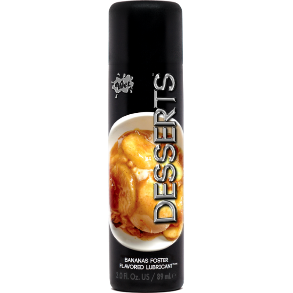 Їстівний лубрикант WET Bananas Foster Бананове суфле 89 мл