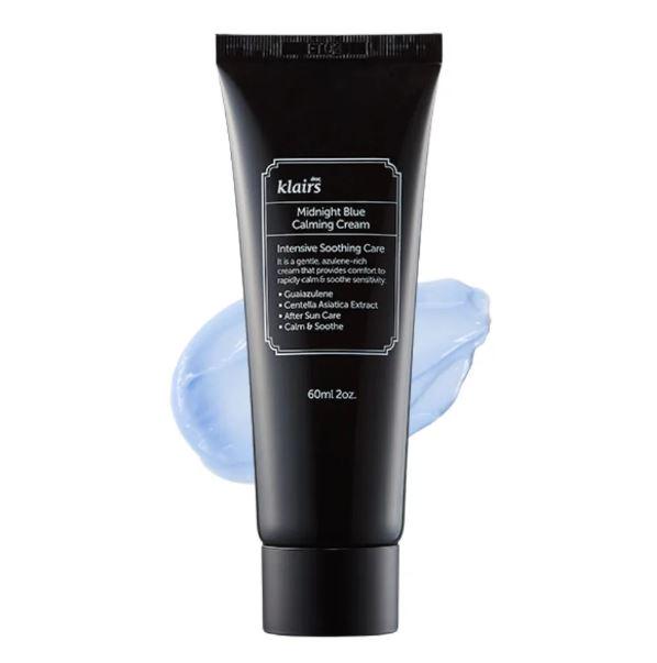 Крем для обличчя нічний Dear, Klairs Midnight Blue Calming Cream заспокійливий 60 мл (DK2866)