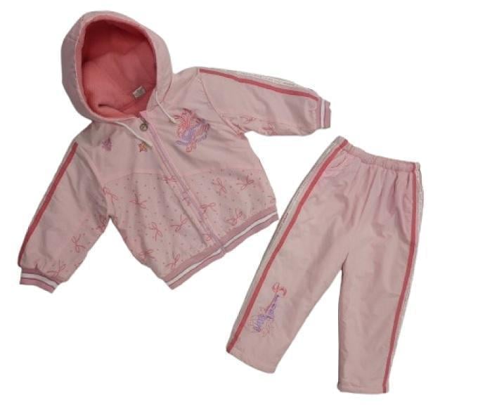 Куртка и штаны демисезонные для новорожденных для девочки Shitailu 00201 92 см Светло-розовый (306701_92)