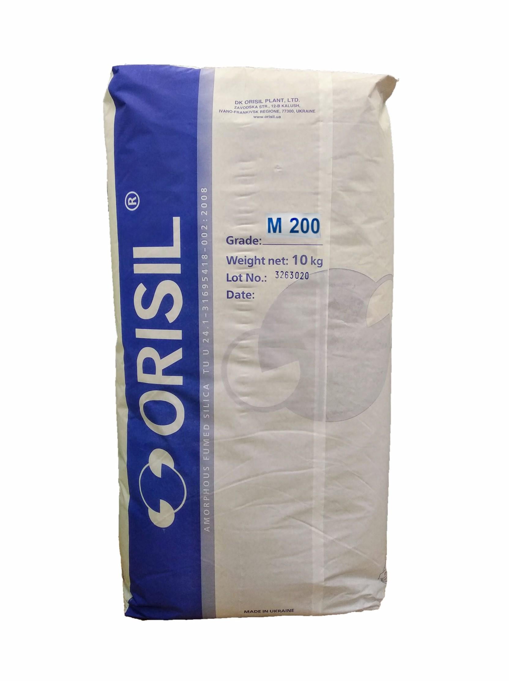 Діоксид кремнію ORISIL М200 гідрофобний мішок 10 кг (35430438)