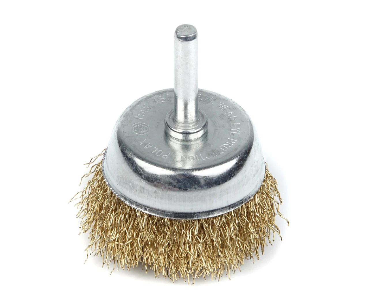 Щетка чашеобразная для дрели 1/4" рифленая 50 мм (27734141)