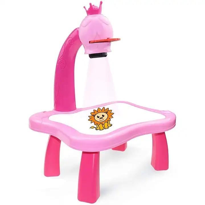 Дитячий стіл для малювання зі світлодіодним підсвічуванням