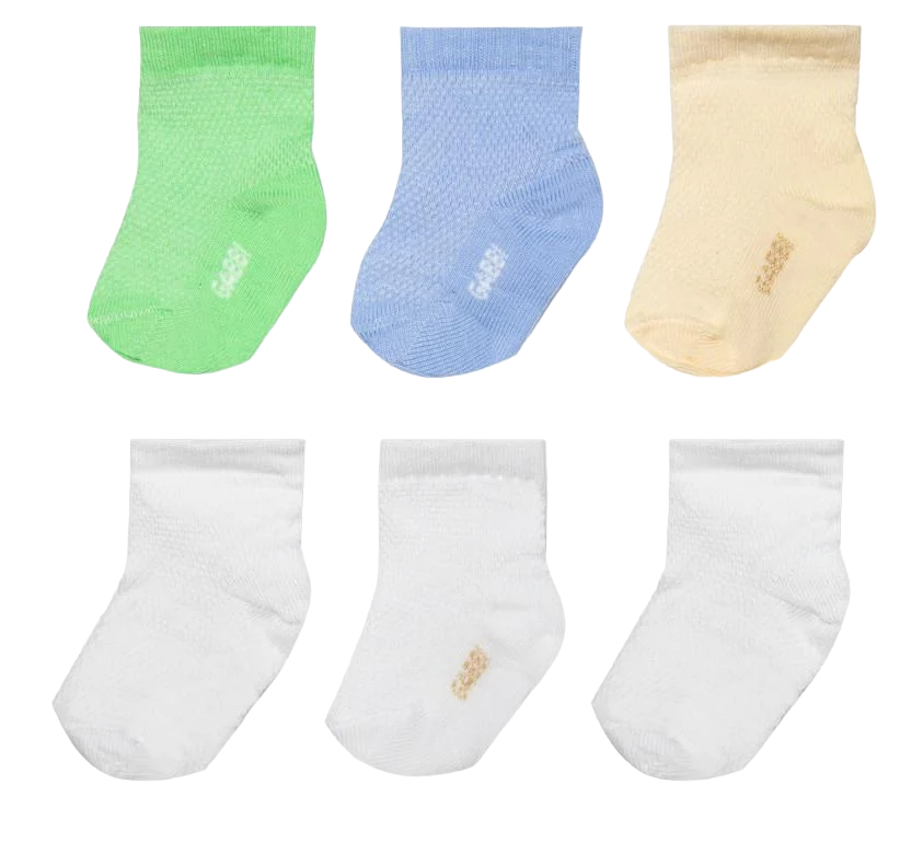 Носки детские хлопковые демисезонные для мальчика Gabbi NSМ-362 р. 8-10 6 пар (90362)