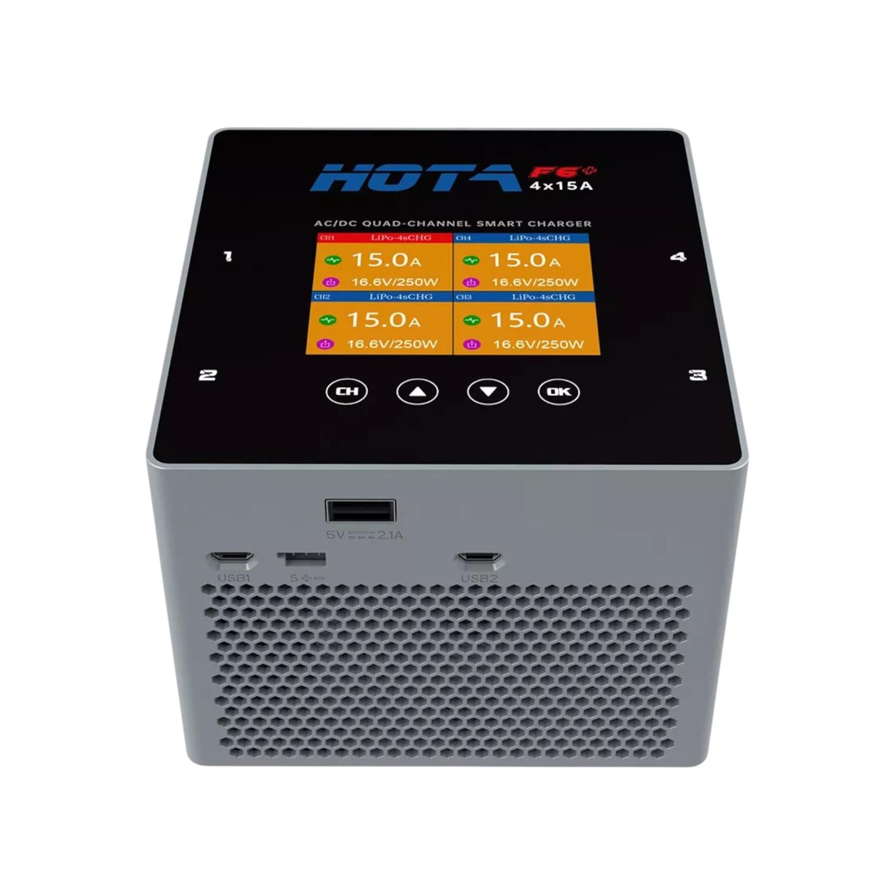 Зарядное устройство HOTA F6+ AC 500W DC 1000W 60 A для питания аккумуляторов от сети (898346)