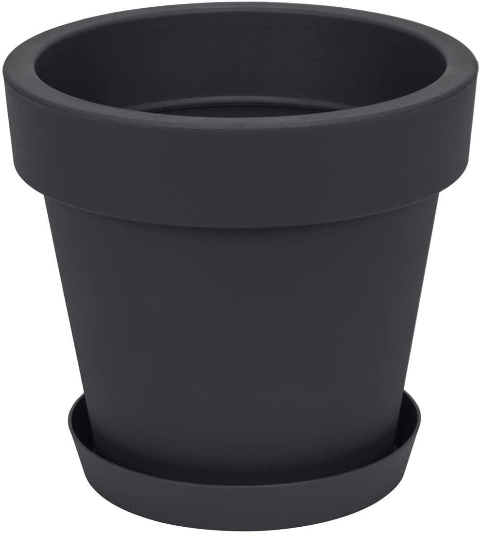 Горщик для квітів Prosperplast Lofly 18,5 см Антрацитовий (70711-433)