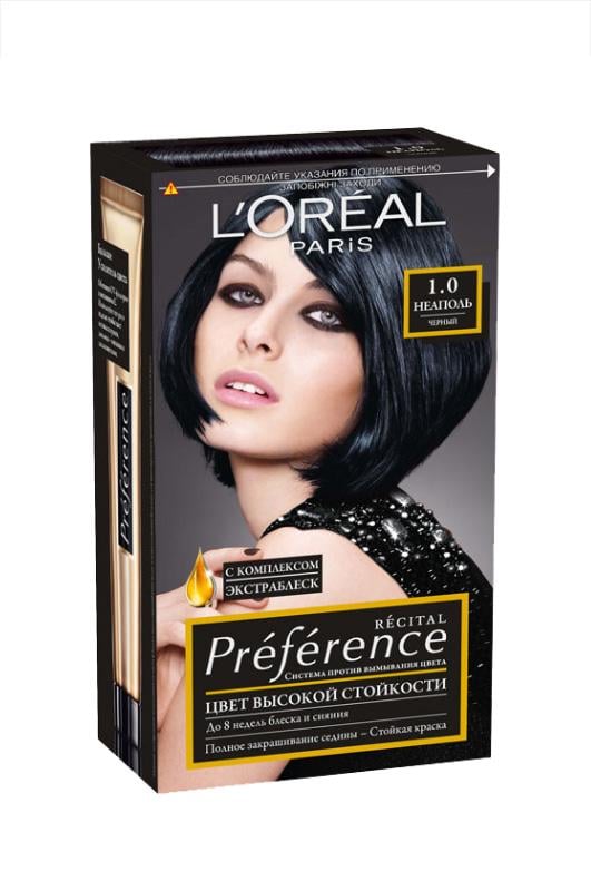 Фарба для волосся L'Oreal Paris Recital Preference 1 Napoli (19972)
