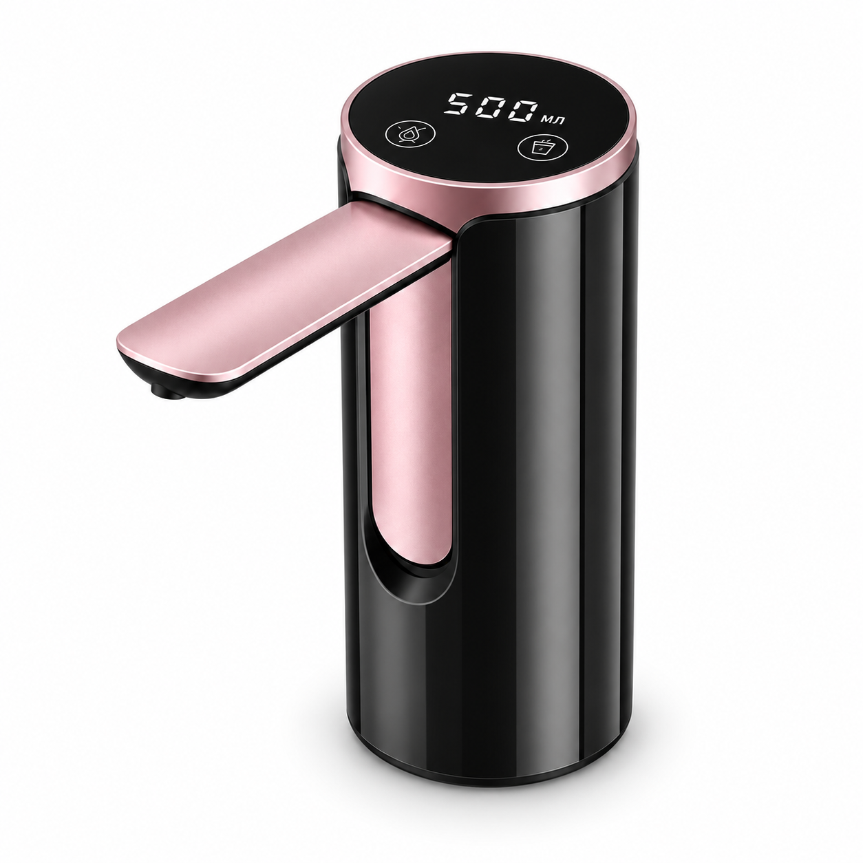 Электрический насос для воды с USB зарядкой Черный (5107)