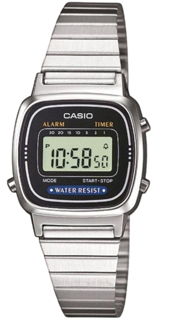Наручний годинник жіночий Casio LA670WEA-1EF (109335)