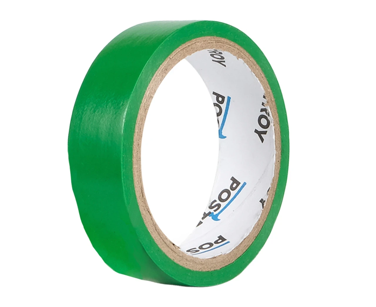 Изоляционная лента Postroy ПВХ 10 м Зеленый (2430247579) - фото 1